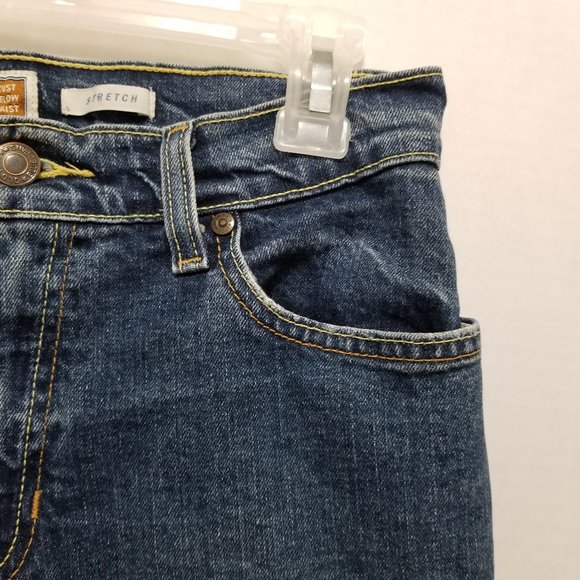 Old Navy jeans 4 Bootcut Just Below Waist lightly distressed denim VINTAGE - Picture 4 of 16